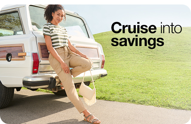 Cruise into savings