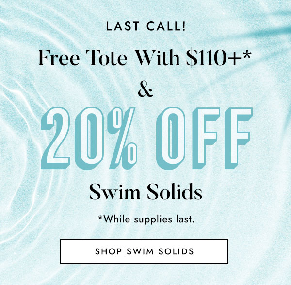 SHOP SWIM SOLIDS