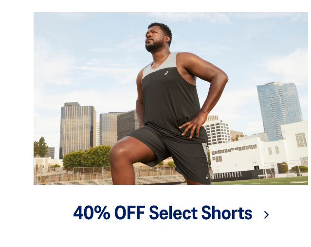 40% off select shorts