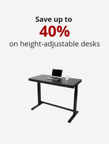 Save up to  0.4 on height-adjustable desks