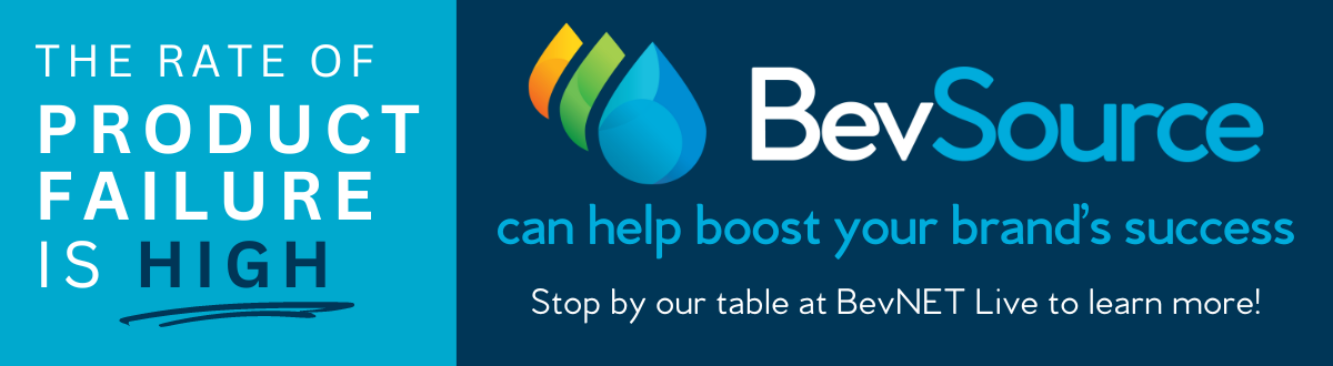 Stop by BevSource's table at BevNET Live to learn how we can help boost your brand's success