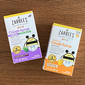 Zarbees Baby Cough Products