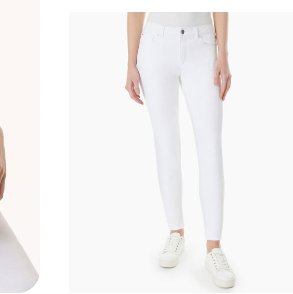 Lexington Straight Leg Jeans, Soft White