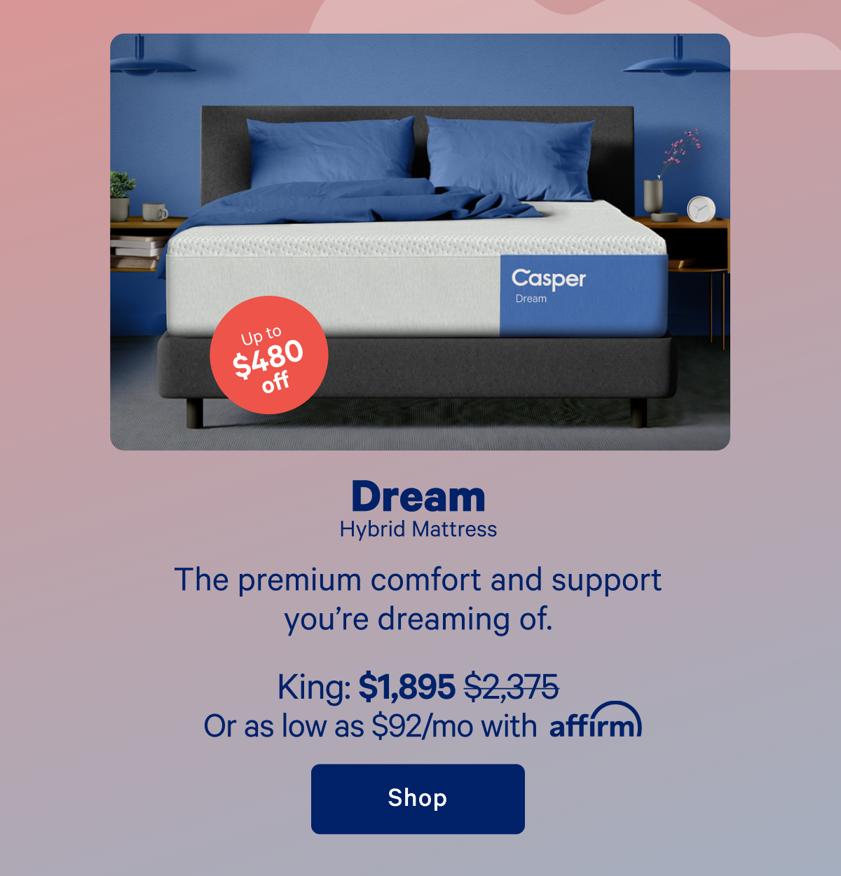 Dream Hybrid Mattress >> Shop >>