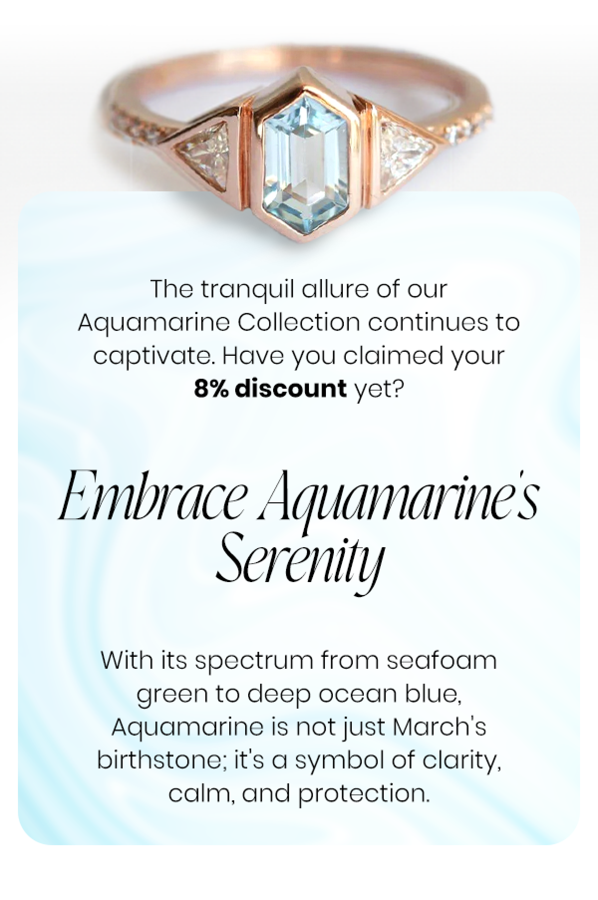 Aquamarine collection