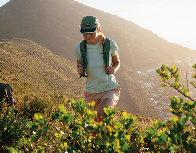 Woman Hiking