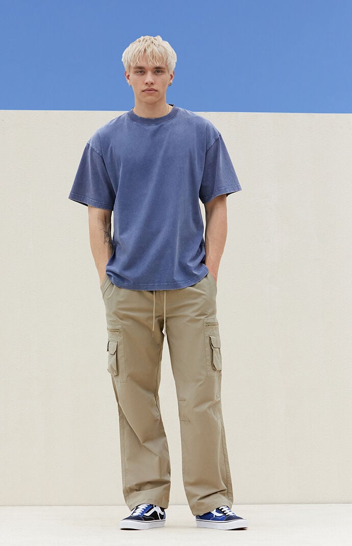 Image: Olive Baggy Cargo Pants