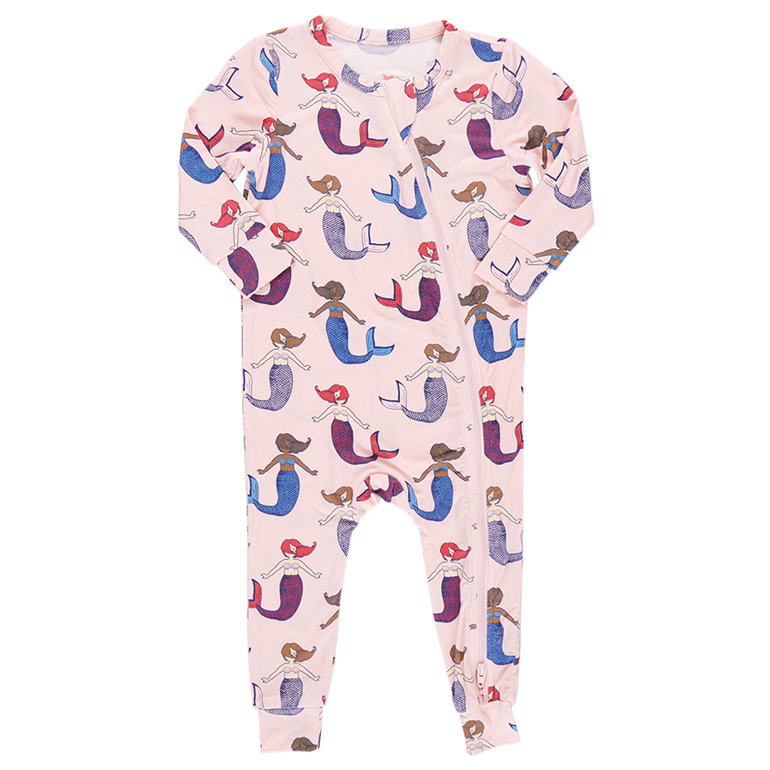 Image of Baby Bamboo Romper - Mystical Mermaids