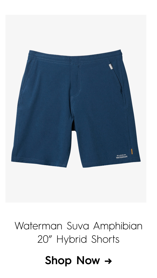 Waterman Suva Amphibian 20" Hybrid Shorts