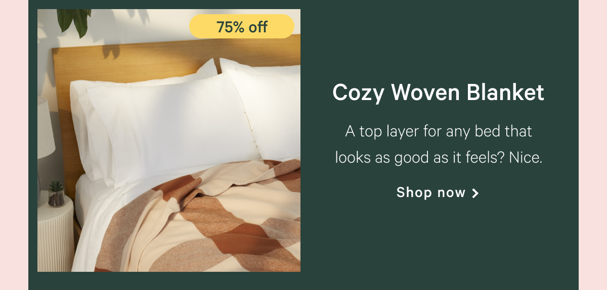 Cozy Woven Blanket >>