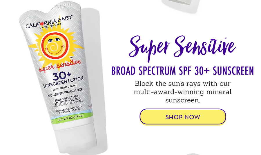 (NO FRAGRANCE) SUPER SENSITIVE™ BROAD SPECTRUM SPF 30+ SUNSCREEN