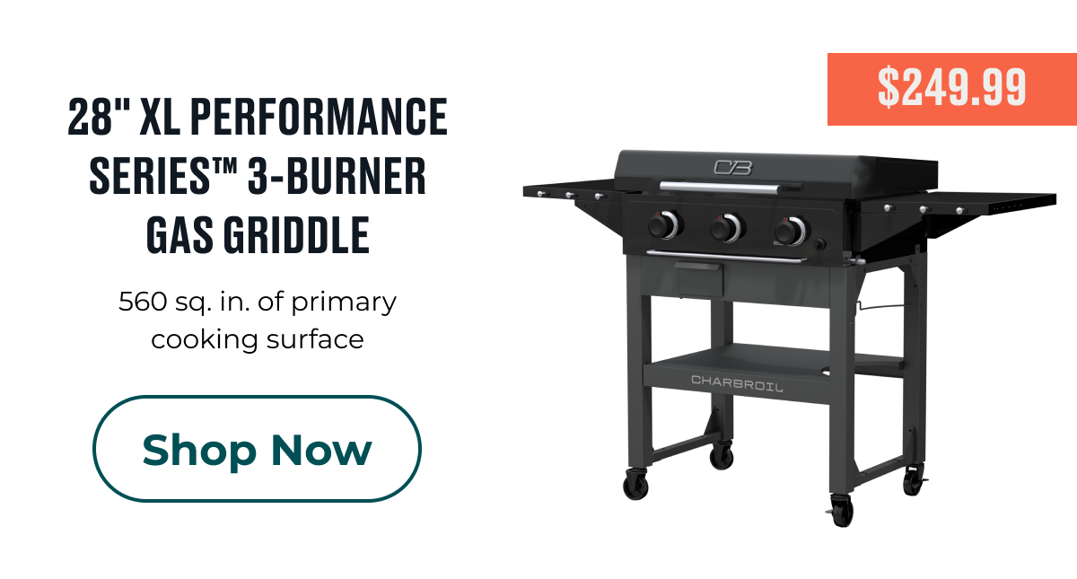 Shop 28-inch XL Performance Series 3-Burner Gas Griddle