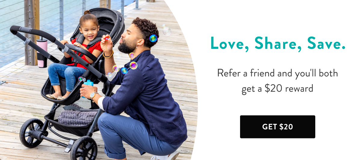 Love, Share, Save. | Refer a friend and you'll both get a $20 reward | GET $20