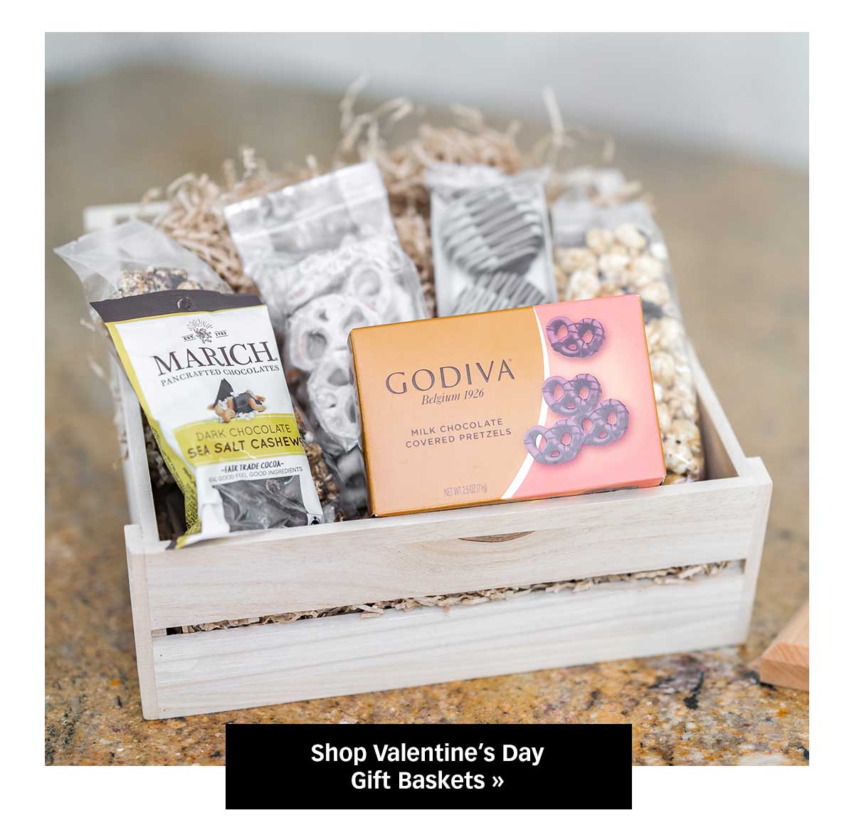 Shop Valentine’s Day Gift Baskets »