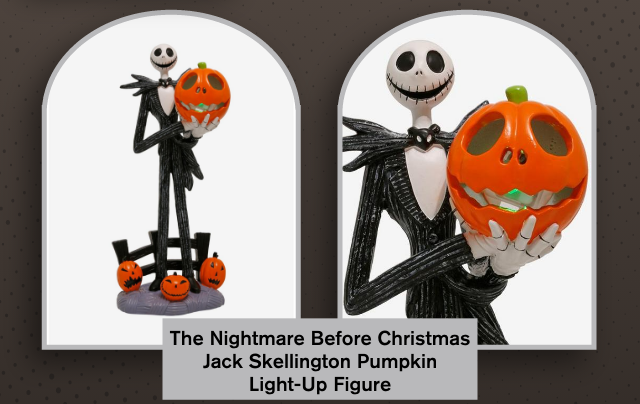 The Nightmare Before Christmas Jack Skellington Pumpkin Light-Up Figure