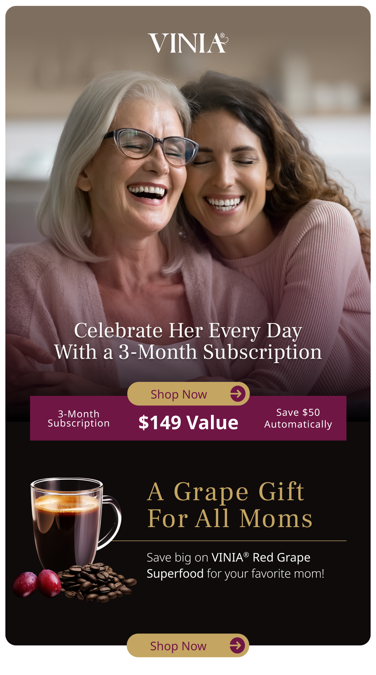 Celebrate Her Every Day With a 3-Month Subscription