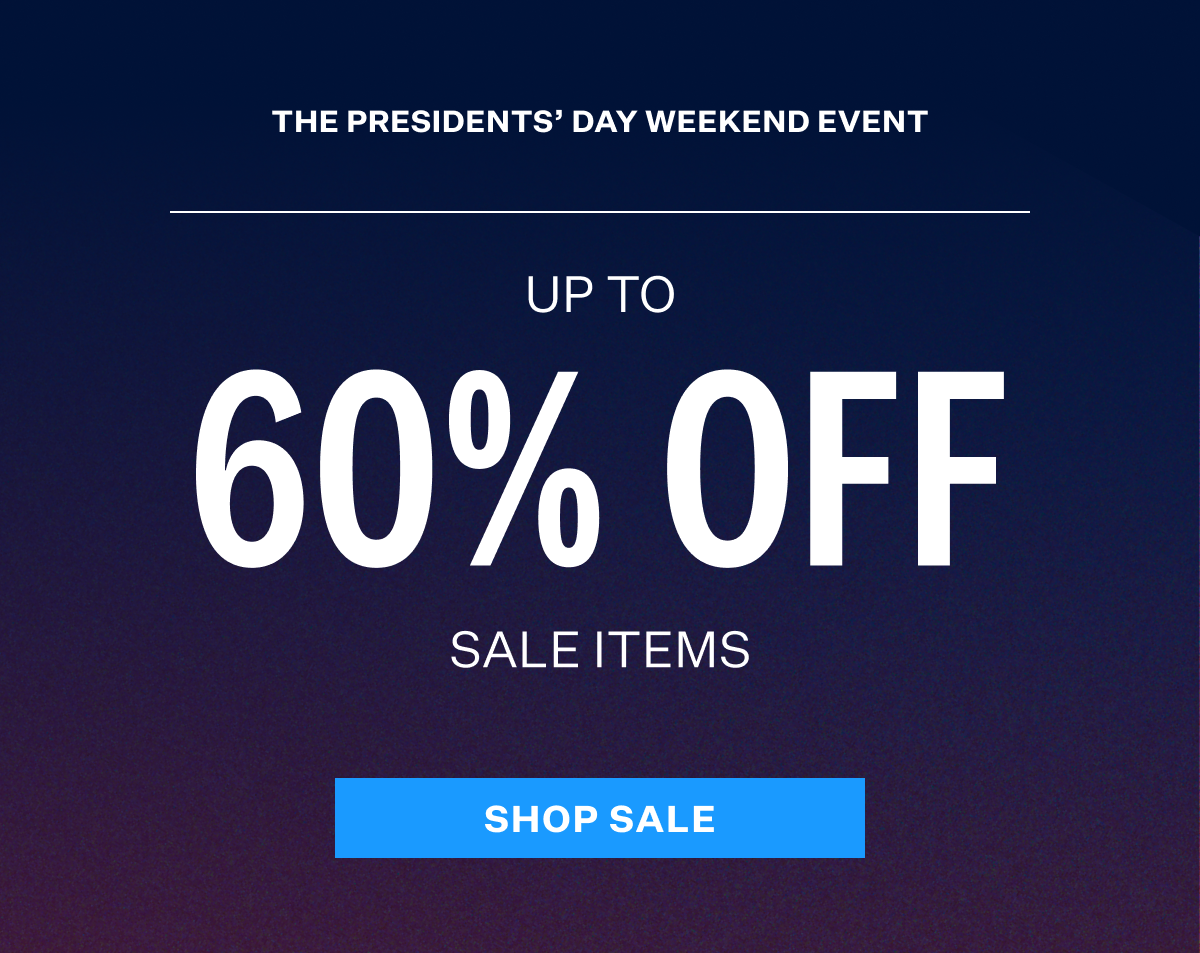 Presidents Day Sale