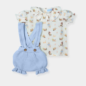 Dungaree Set Tomillo