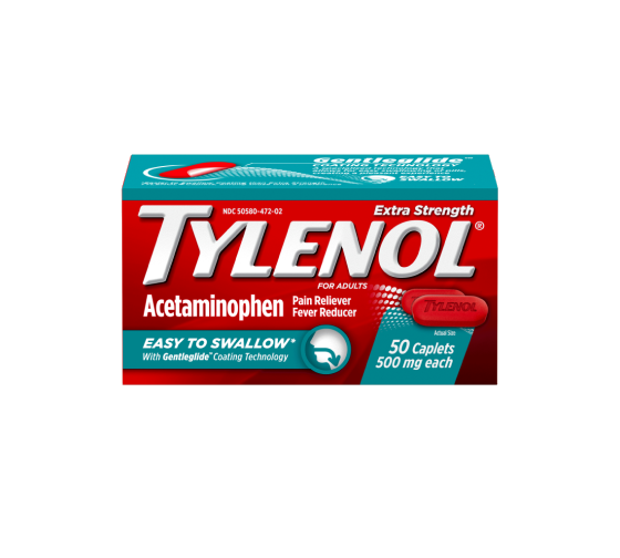 Tylenol Easy to Swallow product pack