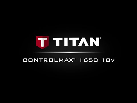 Titan® ControlMax™ 1650 18V | Overview