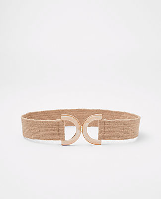 Acetate Buckle Stretch Belt