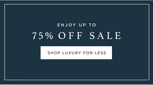 Save Up To 75% Off Sale