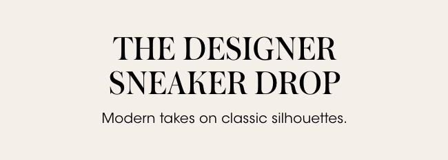 The designer sneaker drop