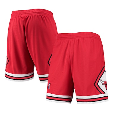  Mitchell & Ness Red  1997-98 Hardwood Classics Swingman Shorts