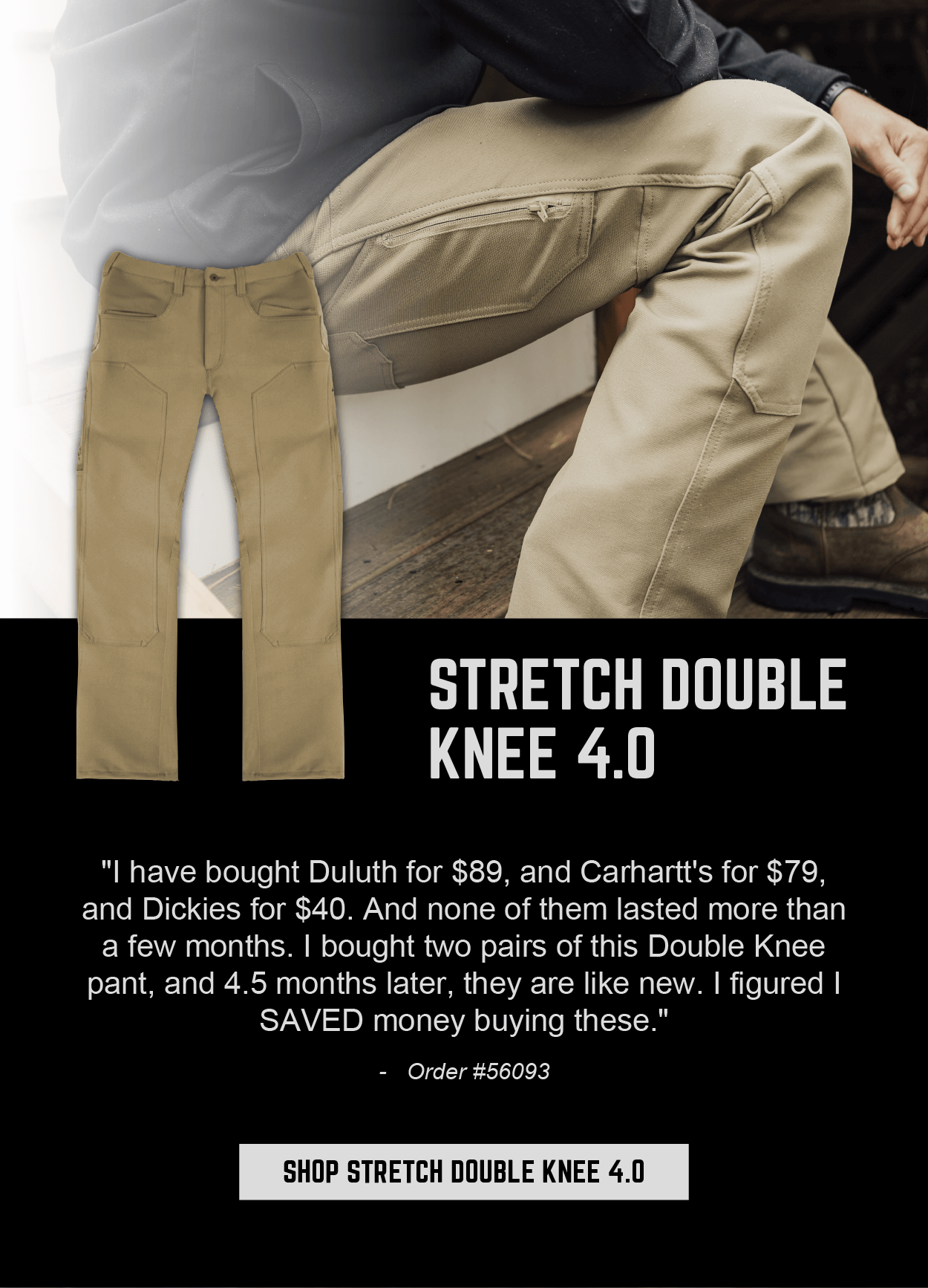 Stretch Double Knee 4.0