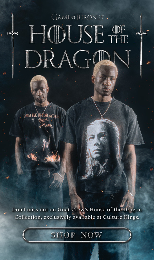 Grame of Thrones House of the Dragon. Shop now