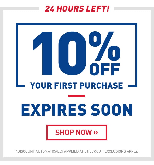 10%  Off -- Expires Today!