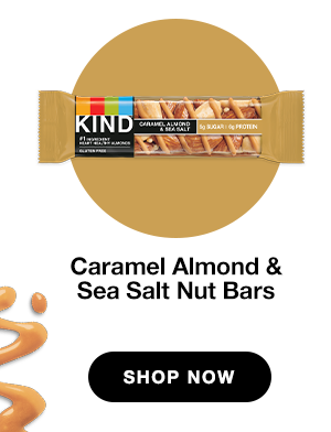 Caramel Almond & Sea Salt Nut Bars