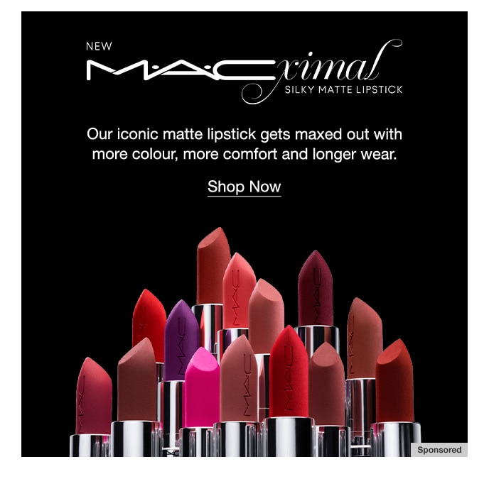 Macximal Silky Matte Lipstick, Shop Now