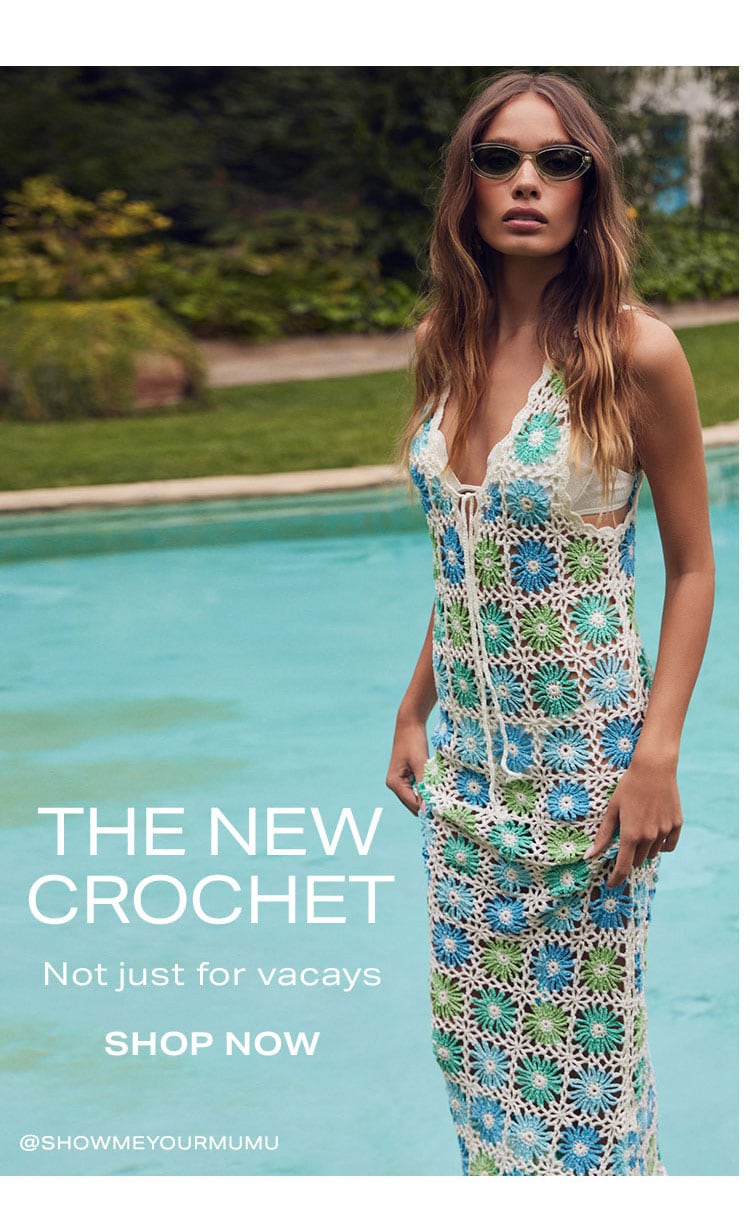 The New Crochet. Shop Now.