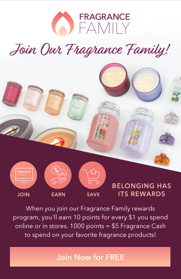 Join Our Fragrance Family