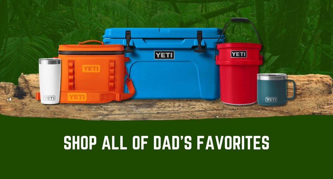 Shop all of Dad's favorites from Yeti!