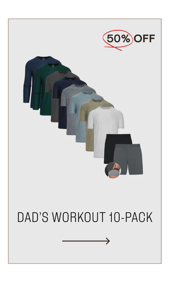 Dad's workout 10-pack