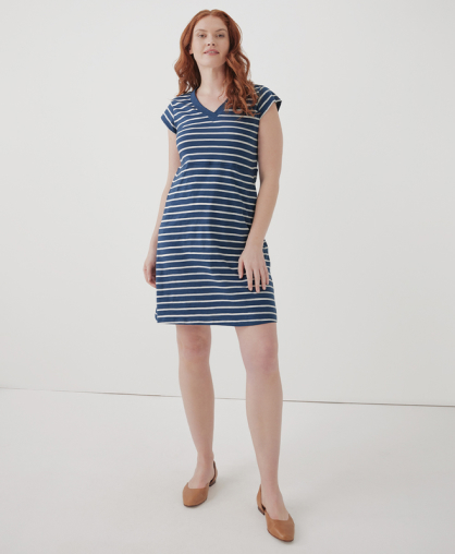 Clearance Relaxed Slub Market Dress