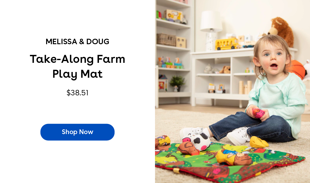 Melissa & Doug Take-Along Farm Play Mat $38.51 Shop Now