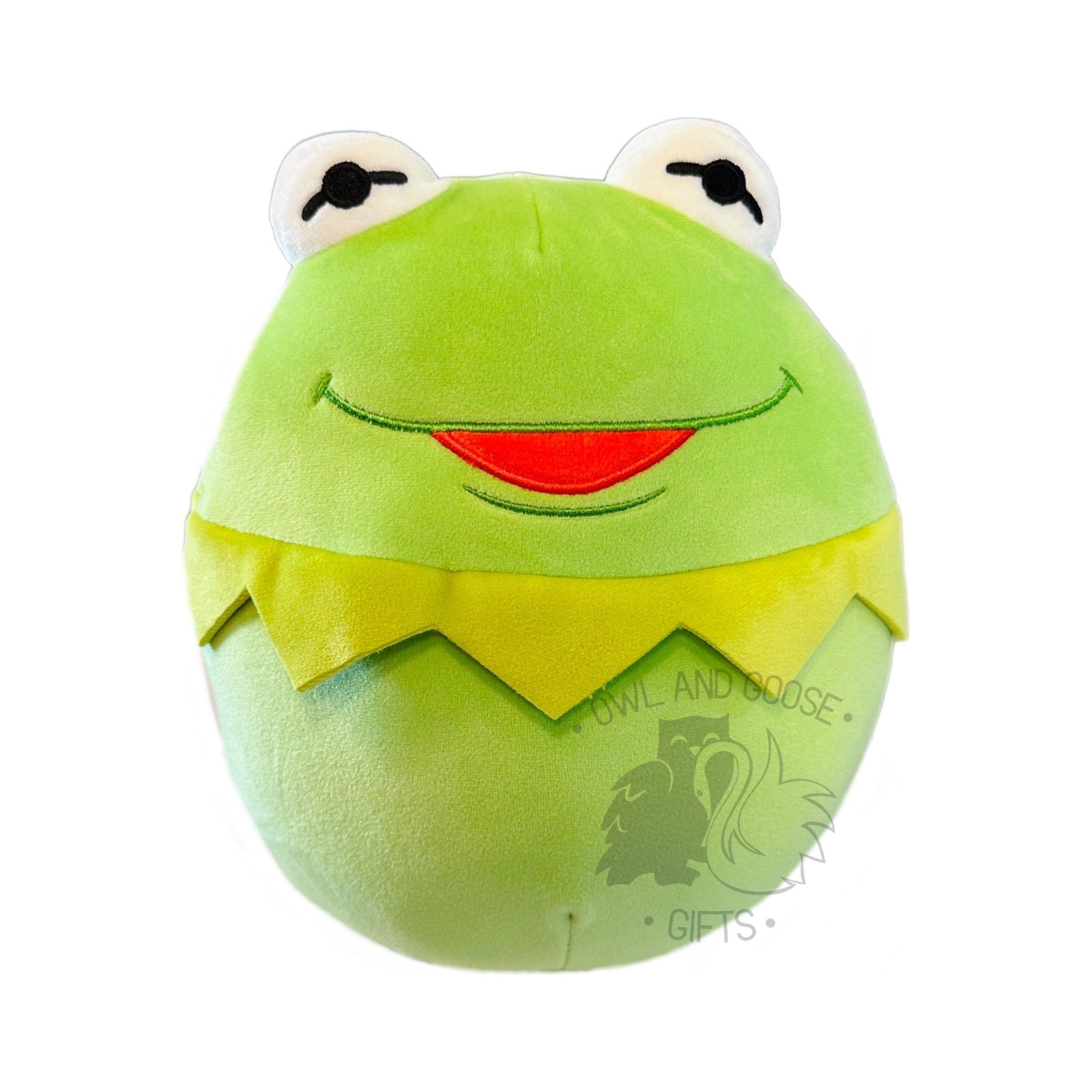 Squishmallow 8 Inch Kermit the Frog Muppets Plush Toy