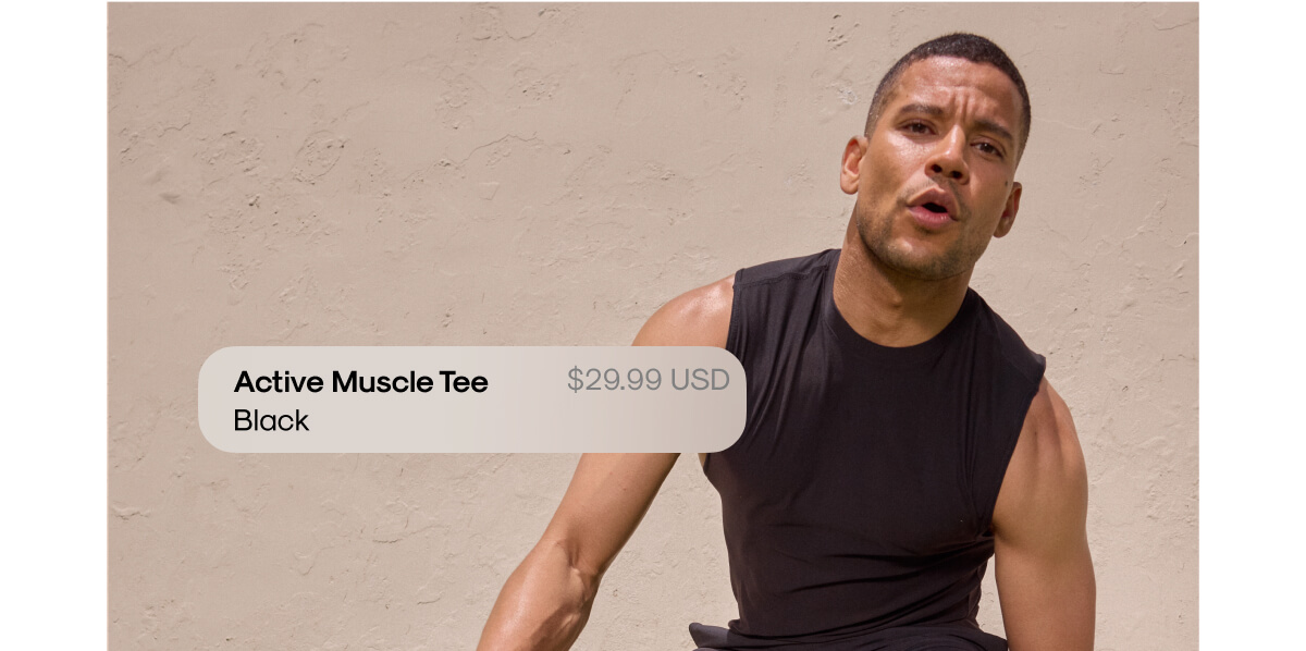 active muscle tee