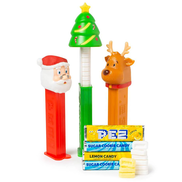 125486 - Christmas PEZ Candy Packs: 12-Piece Display