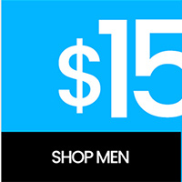 $15 and up Shorts and Swim plus free shipping*. Shop men.