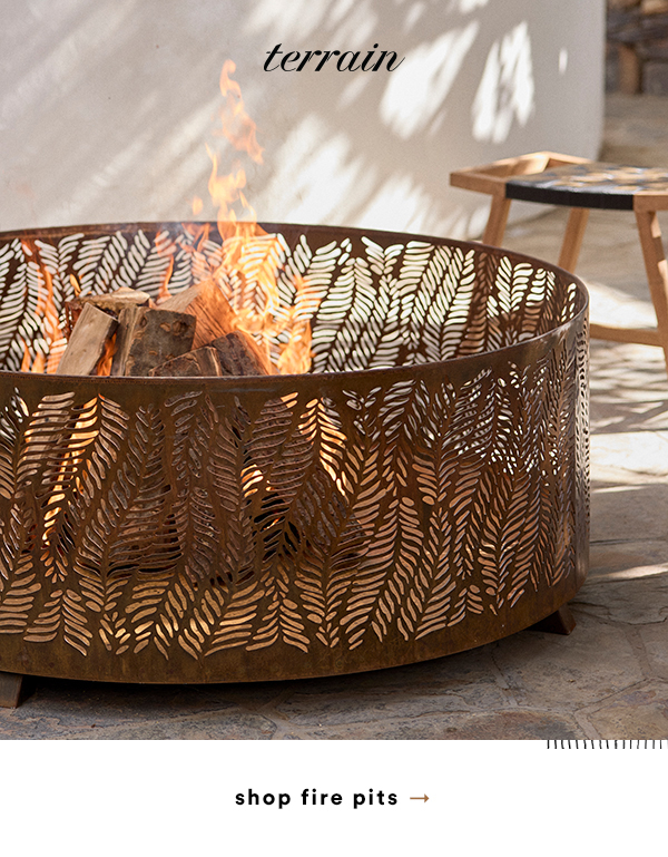 Outdoor fire pit. Shop fire pits.