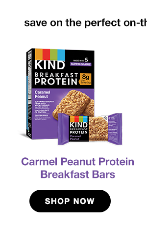 Caramel Peanut Protein Breakfast Bars