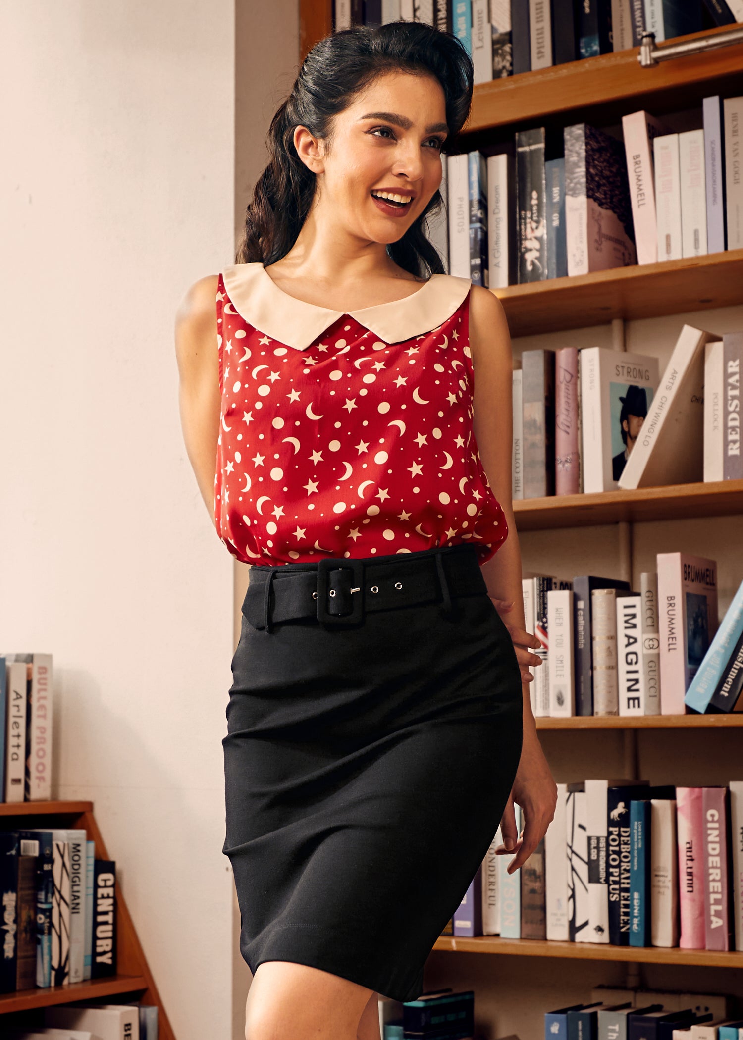 Image of Cozy by the Fireside Pencil Skirt