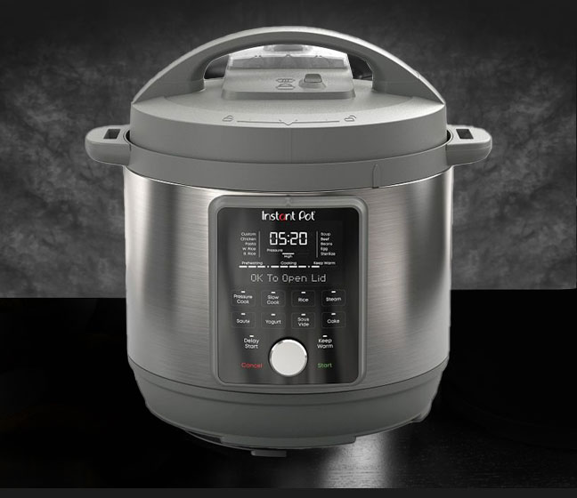 Instant Pot® Duo™ Plus 8-quart Multi-Use Pressure Cooker with Whisper-Quiet Steam Release, V4