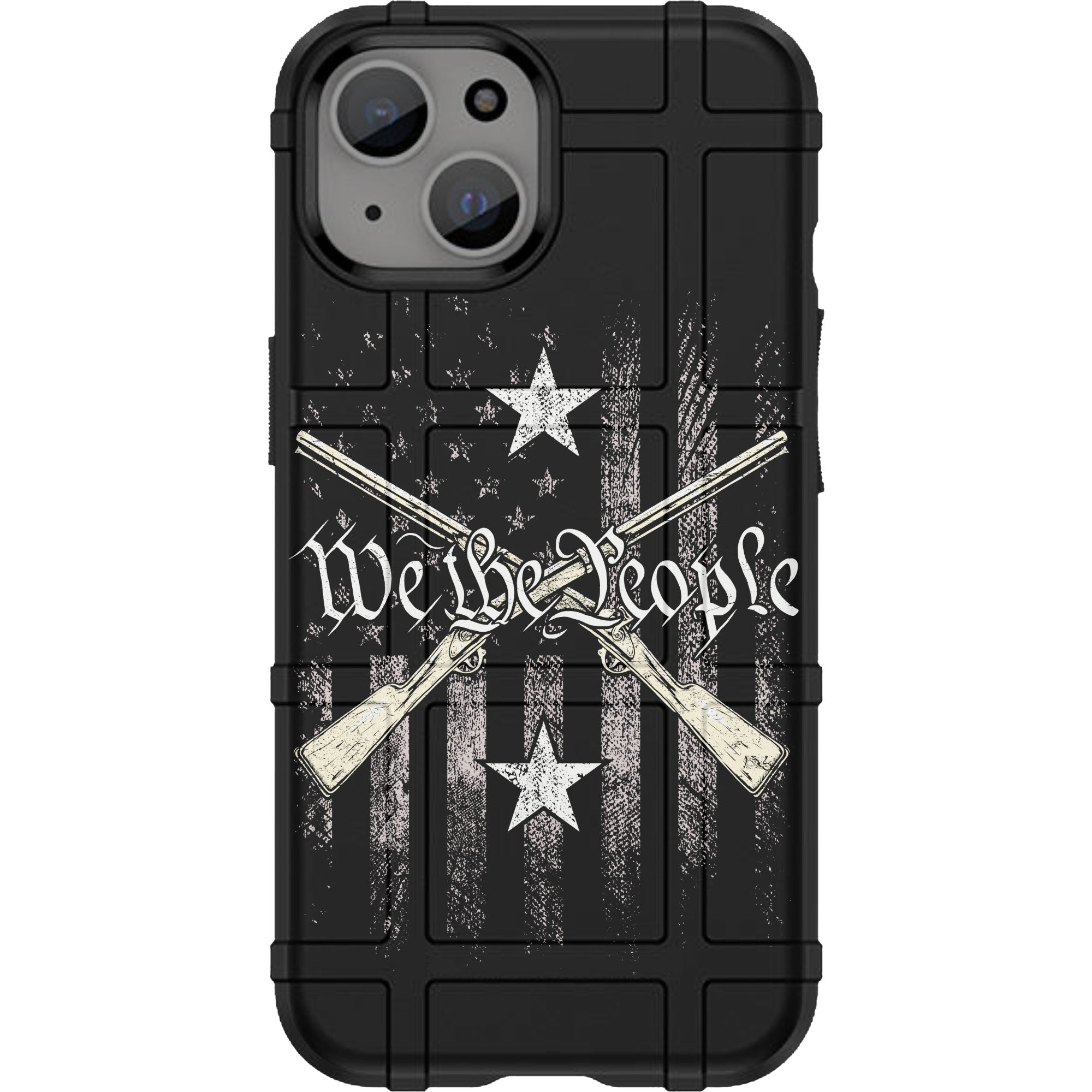 Image of Warrior 12 We The People - Crossed Rifles Custom Printed Android & Apple Phone Cases