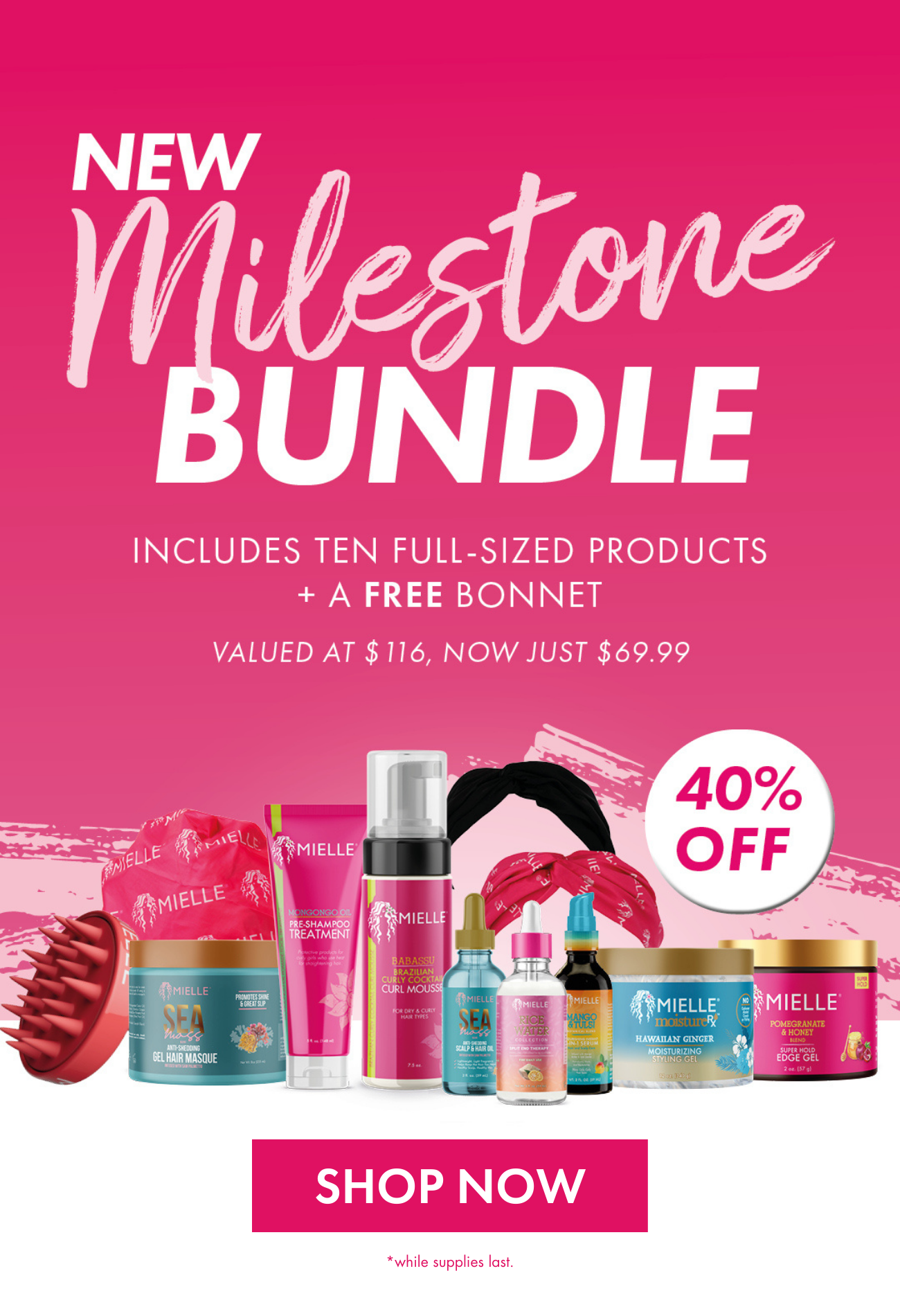 New Mileston Bundle 40% OFF