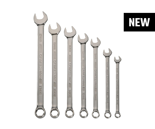 7pc OVERDRIVE™ MM Wrench Set